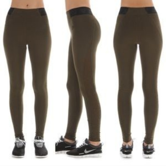 Nike Pants - Nike Army Green Leggings